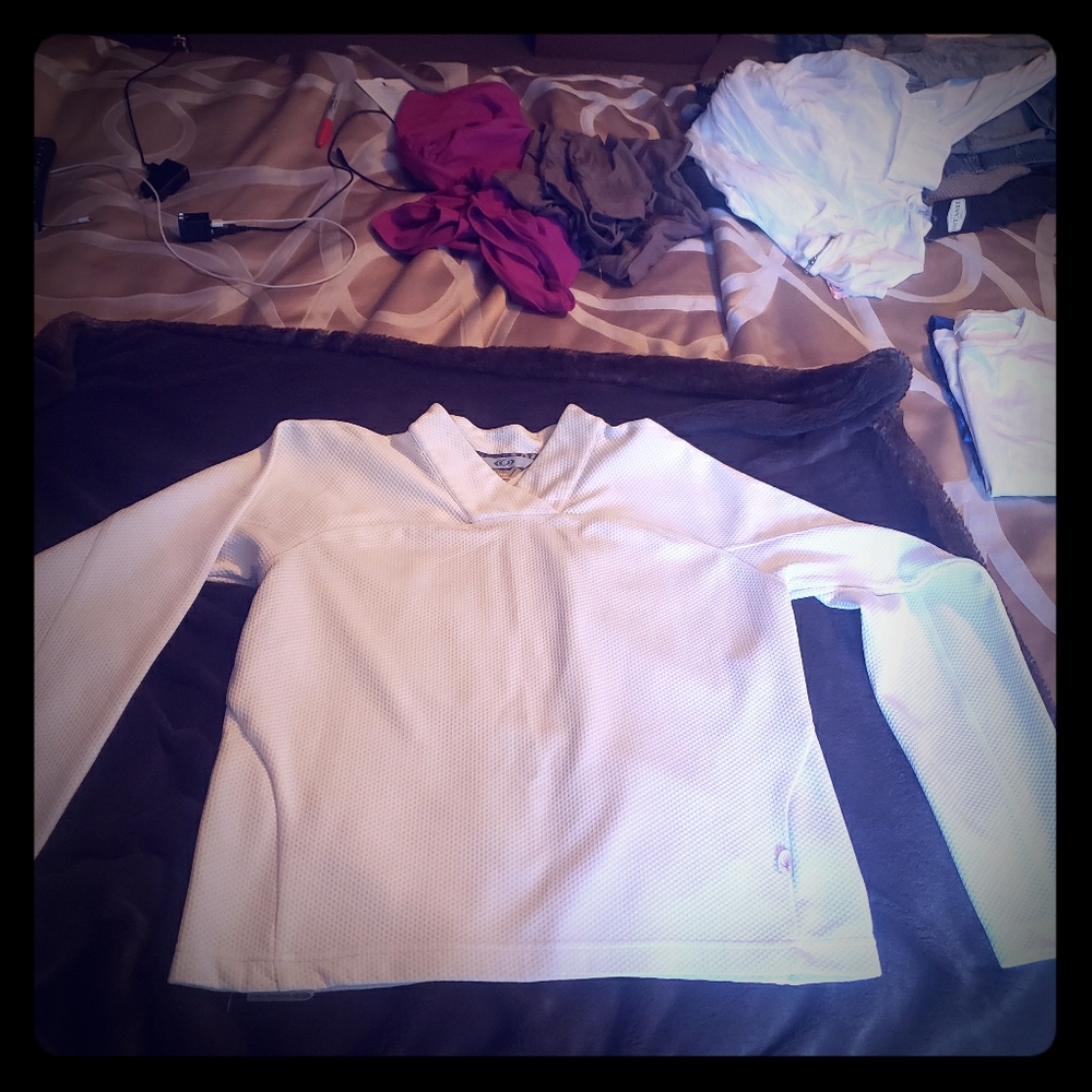 White Salomon out door shirt